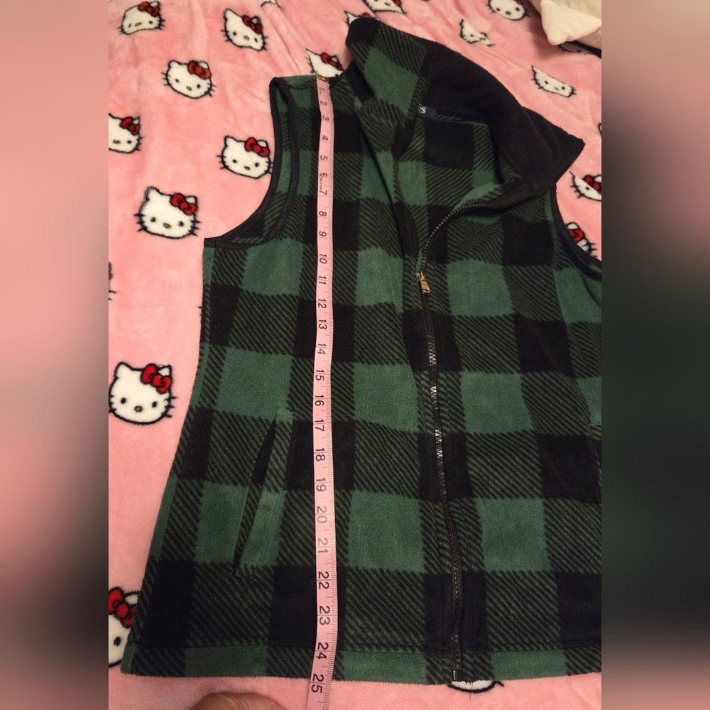 Chaps womens fleece vest size M - Picture 9 of 10